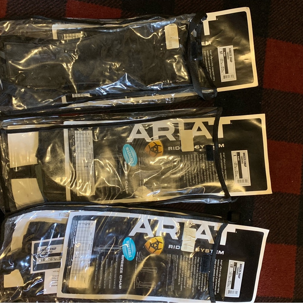 New leather chaps